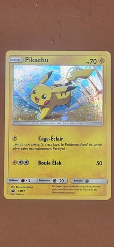 Carte pokémon pikachu sm81 - carte,