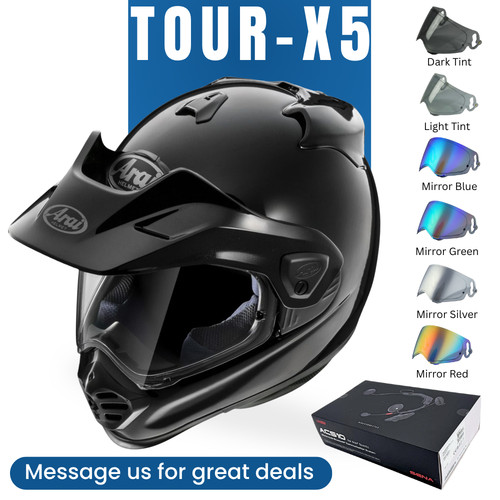Casque moto double sport - casque,