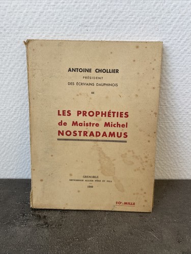 Ancien livre les propheties - ancien,
