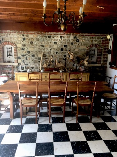 Table salle manger bois - table,