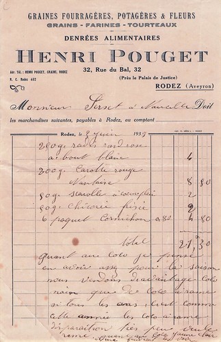 Rodez grainetier pouget - 12,