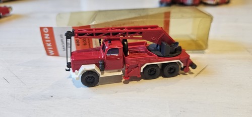 Wiking camion grue pompier - grue,