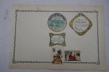 Lot 5 étiquettes EPONGE