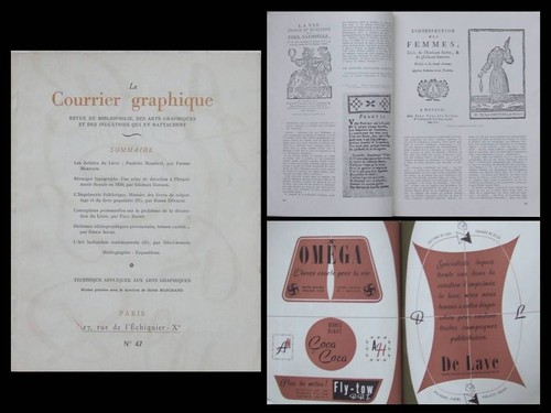 Courrier graphique 1950 - courrier,