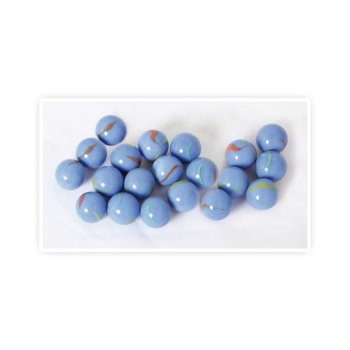 Billes grandes bleues pcs - billes,
