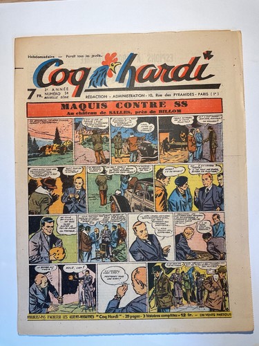 Coq hardi 3eme année - coq,