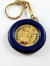PORTE-CLES - MACHINES à CAFÉS GAGGIA - Roue 3D Métal & Plastique - Italie - 60s