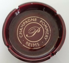Cendrier Champagne Pommery - Cendrier de comptoir - diamètre 20 cm - 