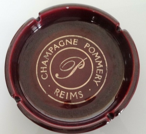 Cendrier champagne pommery - cendrier,