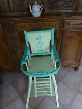 chaise haute ancienne