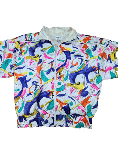 Veste coup vent motif fou - veste,
