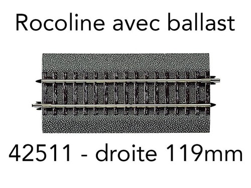 Roco rail droit dg1 119 - roco,