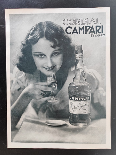 Cordial campari liqueur milan - campari,