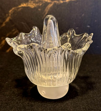 FLEUR ABAT-JOUR, VERRE DE