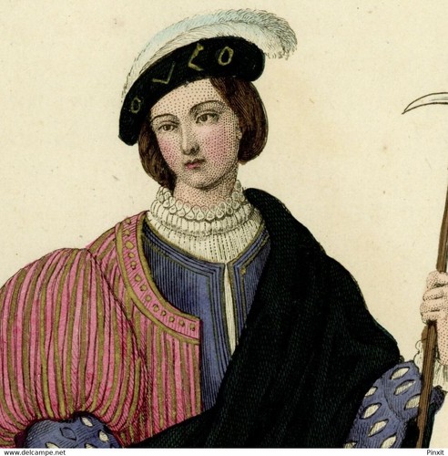 Costume garde corps epoque - du,