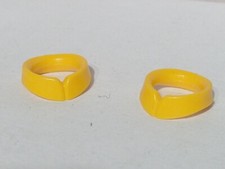 PLAYMOBIL X2 COL JAUNE YANKEE SUDISTE REF 3034 4072 5245 7662 3784 6276