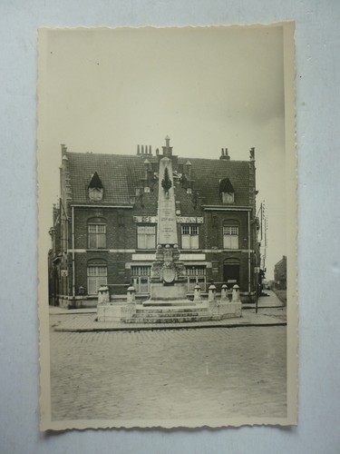 Carte photo bailleul monument - carte-photo,