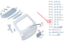 MERCEDES-BENZ C W206 C43 AMG
