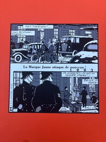 Jacobs serigraphie carte - serigraphie, de