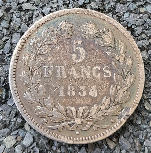 Pièce argent 5 - pièce, en