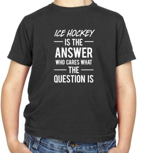 Glace hockey the answer - is,