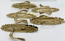 5 antique french door handles knobs sets 1960s bronze castle