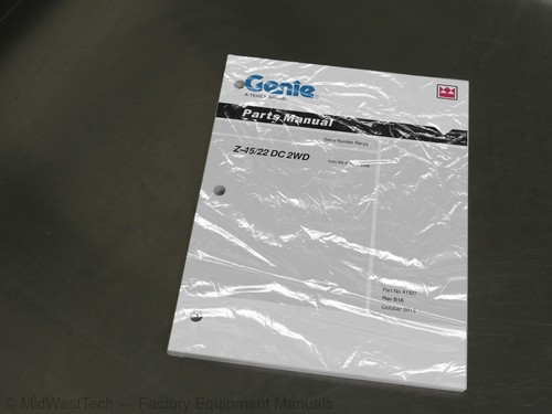 Terex genie dc 2wd - genie, z-45/22