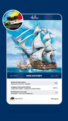 Starter kit hms victory - starter, victory,