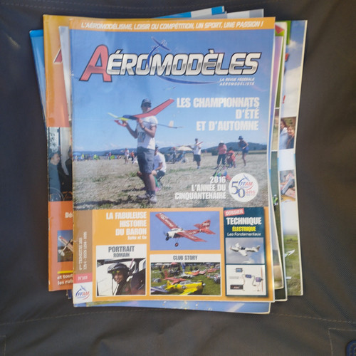 Lot magazines aeromodeles - aeromodeles,