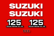 SUZUKI TS 125 - Kit déco