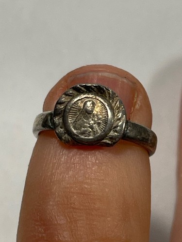 Bijoux bague religieuse vierge - bague,