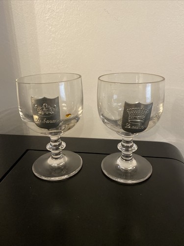 Verres pied vin aperitif - 2, a