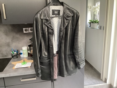 Veste cuir homme redskins - en,