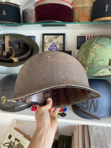 Casque ww2 jonc avant - us,