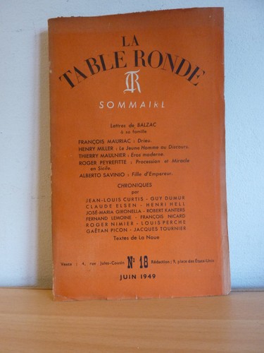 Revue table ronde - la, 10
