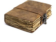 Carnet de journal en cuir