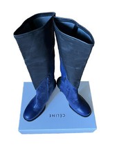 BOTTES CELINE neuves modèle "curved toe" Phoebe Philo                IT39/EU40