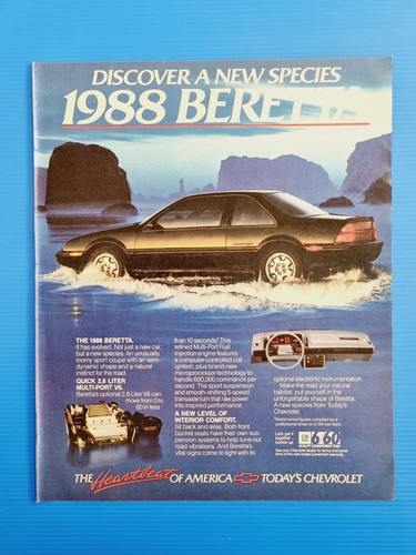 Beretta chevrolet publicité - chevrolet,