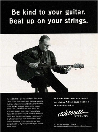 1996 adamas guitar strings - 1996,