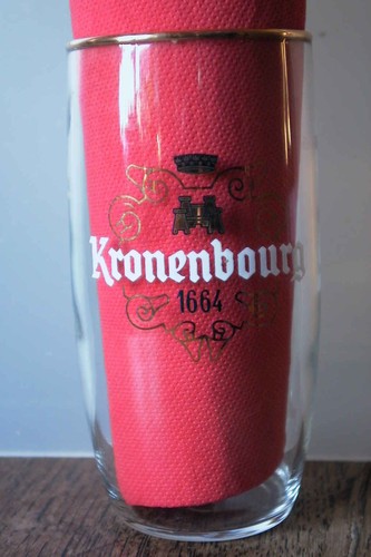 Verre biere kronenbourg - verre,