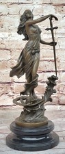 Sculpture En Bronze Massif