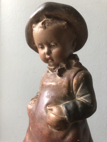 Ancien statue plâtre - statue,