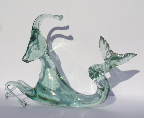 Capricorne verre bullé - ,