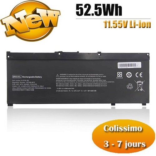 Batterie pour hstnn ib8l - batterie,