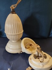 ANCIEN MONTE ET BAISSE  PORCELAINE CREME  XIX ème NAPOLEON III
