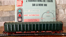 JOUEF HO 6752 - Wagon plat à dossiers bâché à bogies SNCF