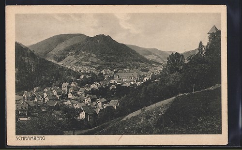 Carte postale schramberg vue - postale, schramberg,