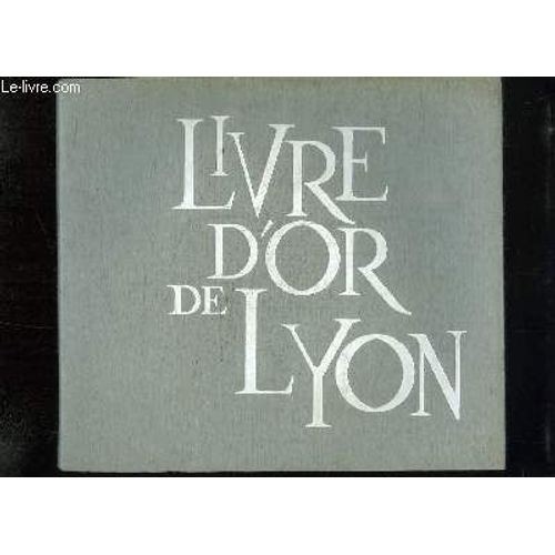 Livre lyon henri - d'or, de