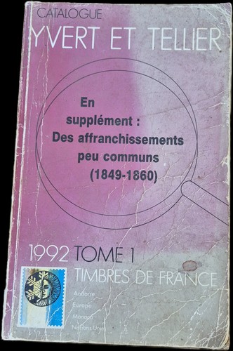Catalogue yvert tellier - yvert, et