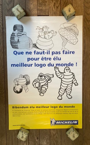 Affiche bibendum que faut - affiche,
